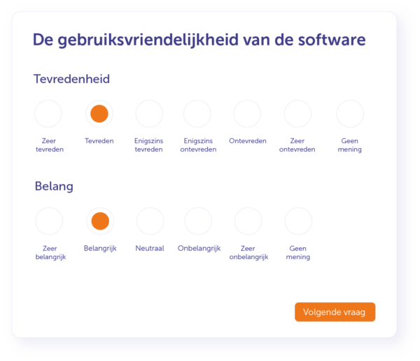 vragenlijst op maat